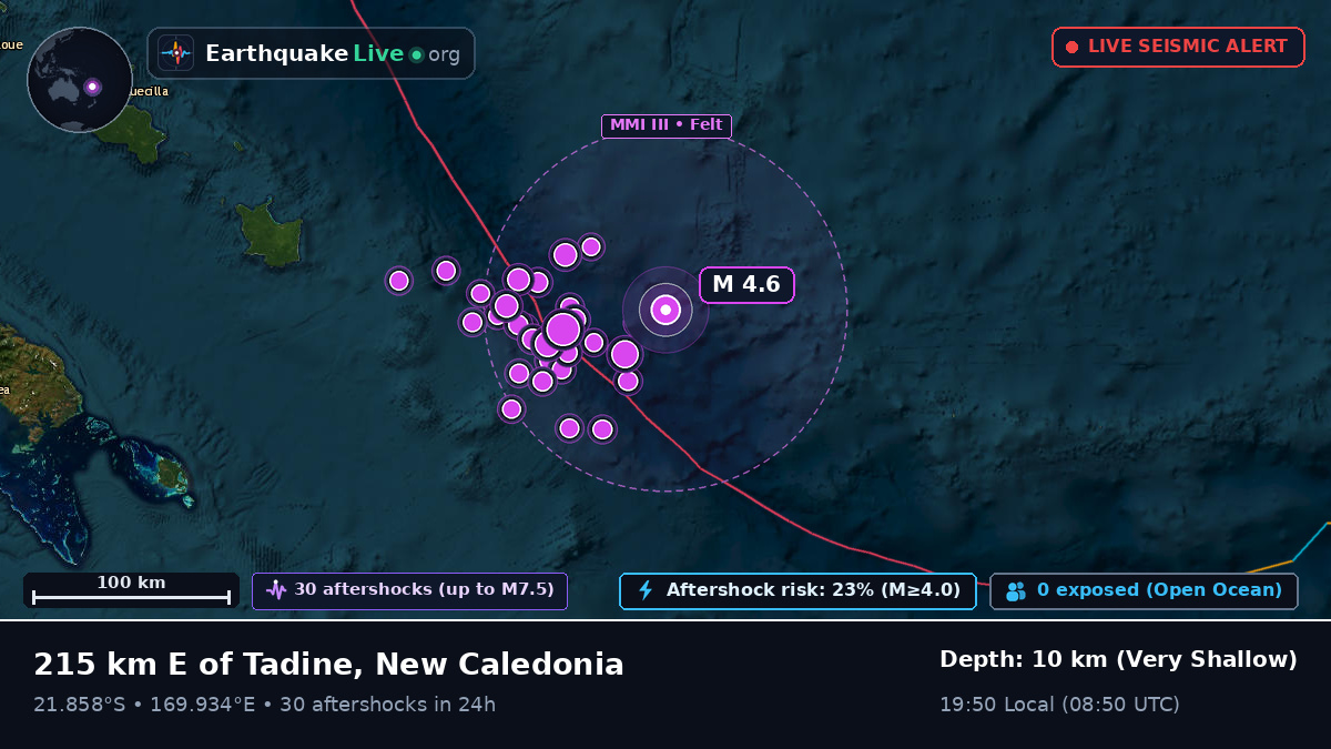 South Pacific Ocean (New Caledonia)