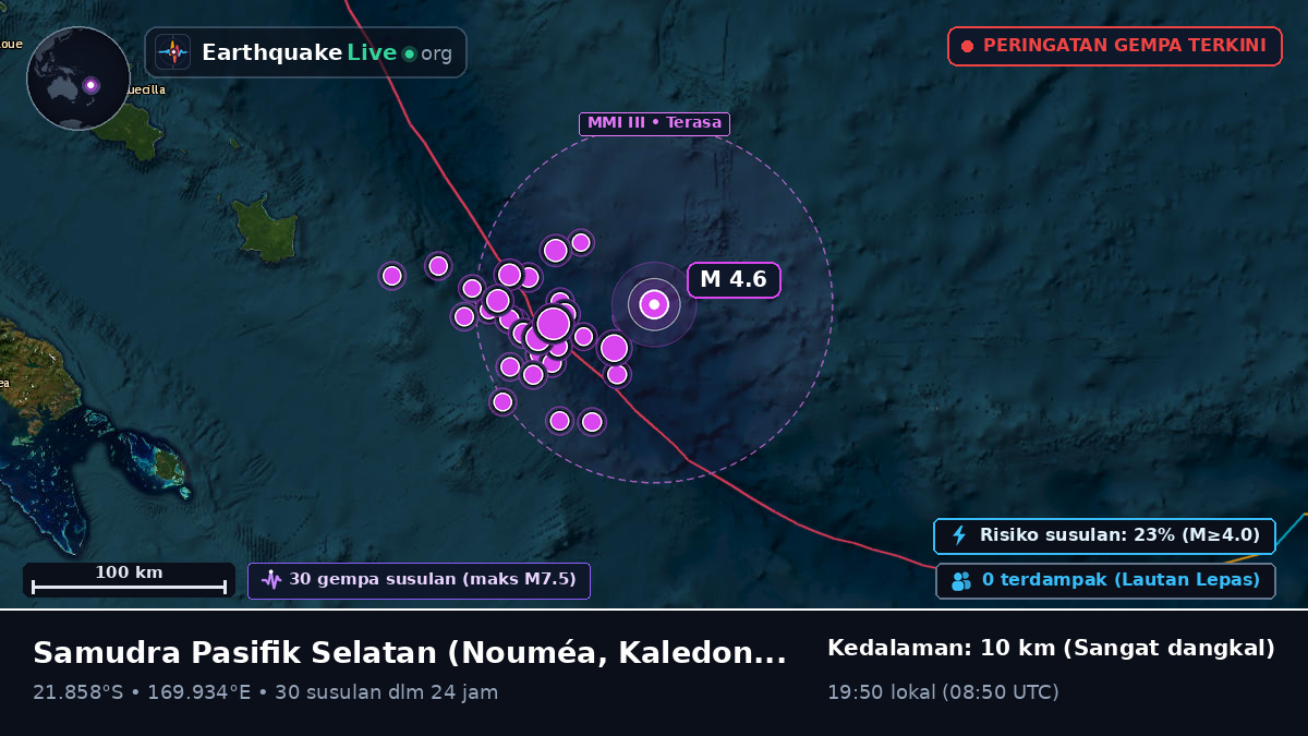 Samudra Pasifik Selatan (Kaledonia Baru)