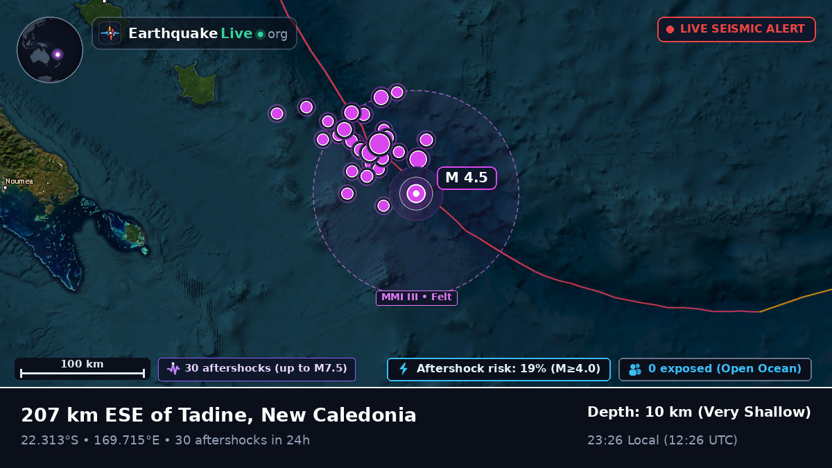 South Pacific Ocean (New Caledonia)