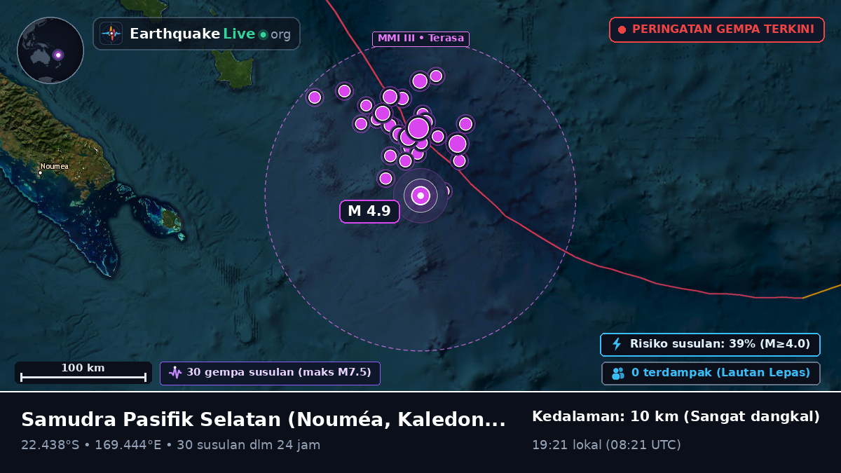 Samudra Pasifik Selatan (Kaledonia Baru)