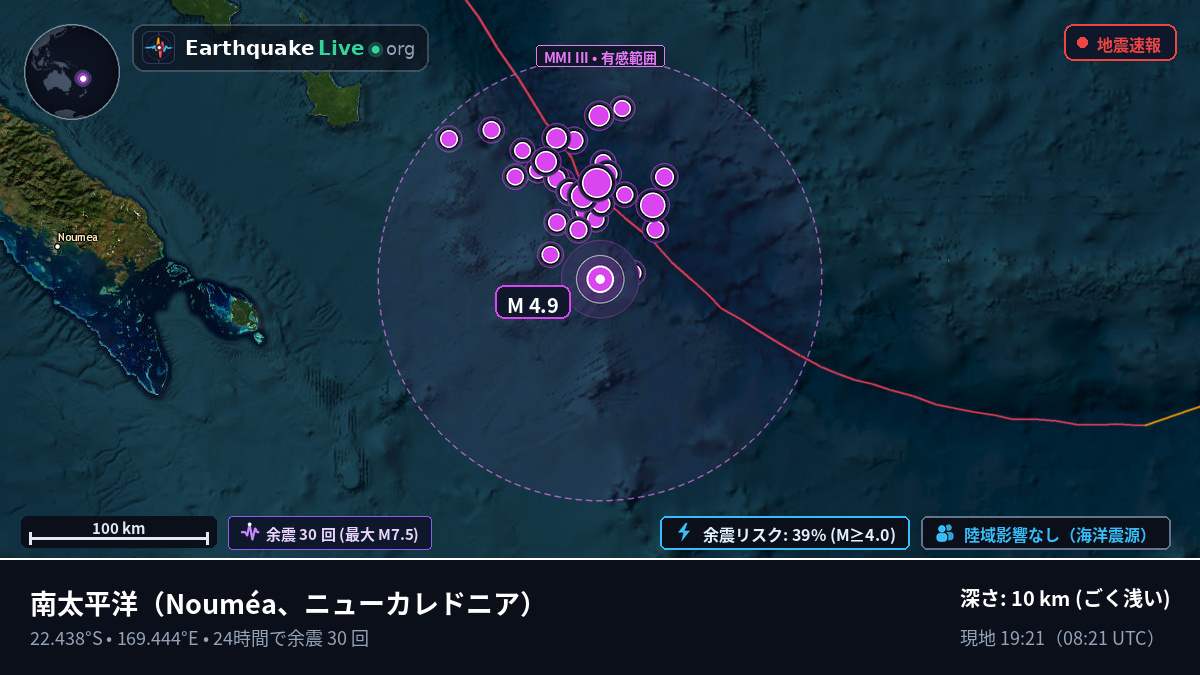 南太平洋 (ニューカレドニア)