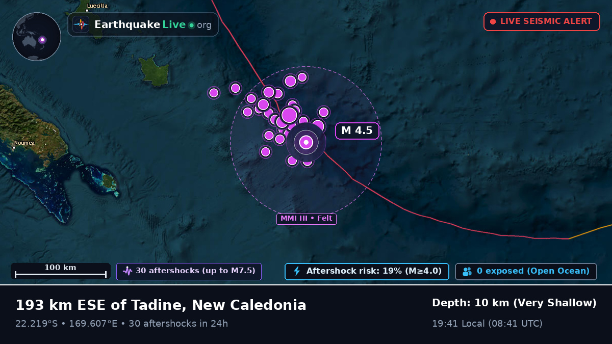 South Pacific Ocean (New Caledonia)