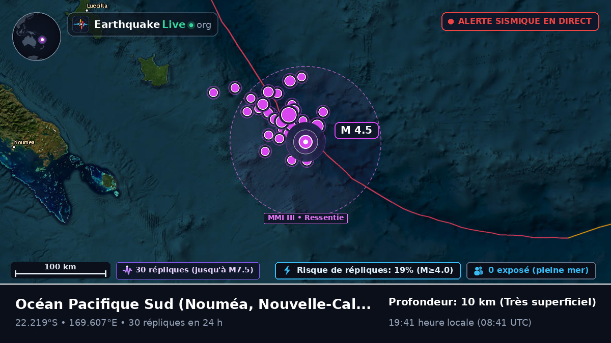 Océan Pacifique Sud (Nouvelle-Calédonie)