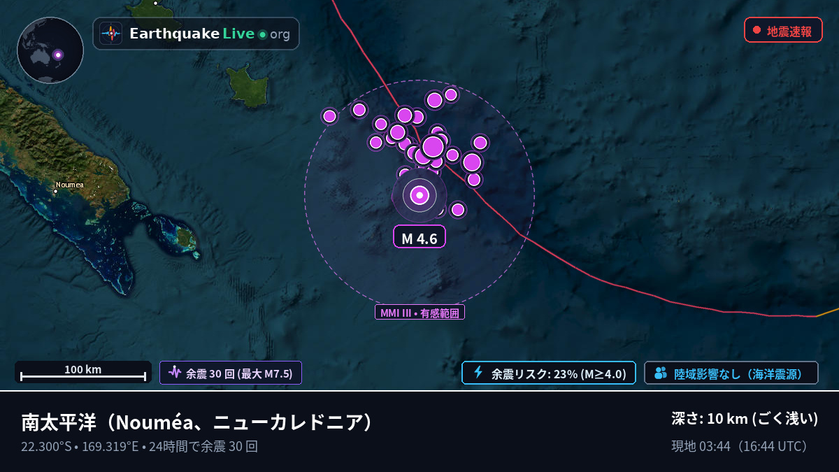 南太平洋 (ニューカレドニア)