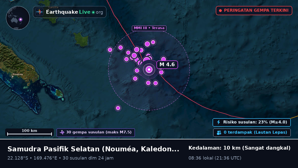 Samudra Pasifik Selatan (Kaledonia Baru)