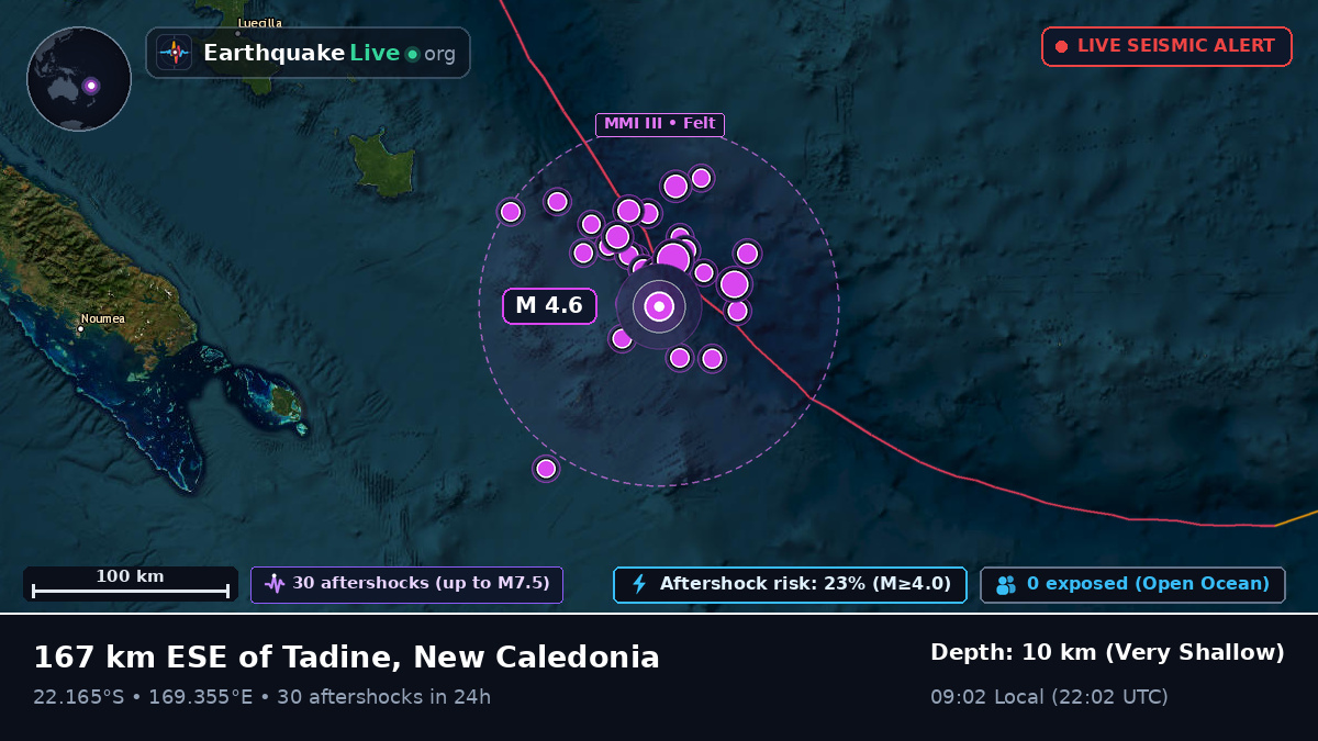 South Pacific Ocean (New Caledonia)