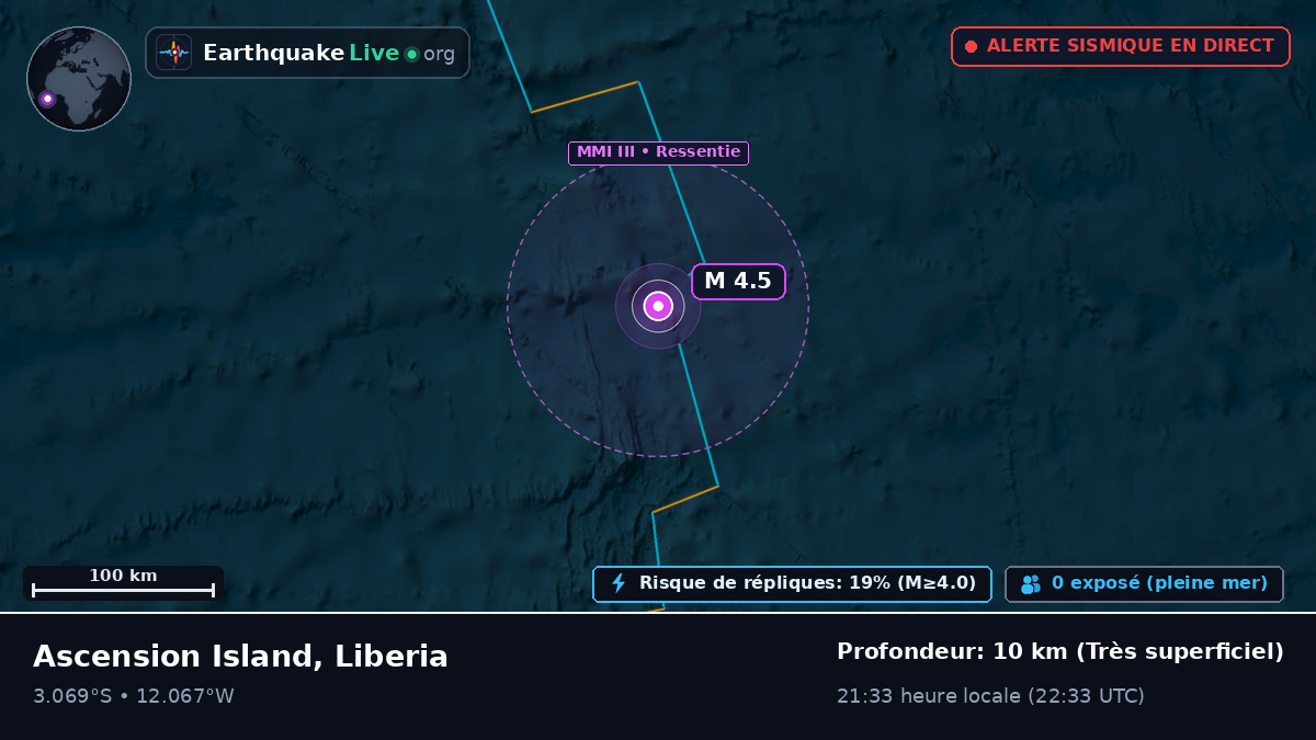 Océan Atlantique Sud (Liberia)