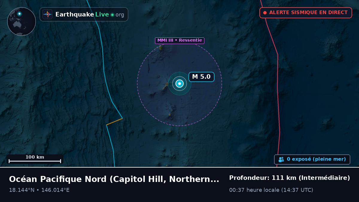 Océan Pacifique Nord (Northern Mariana Islands)