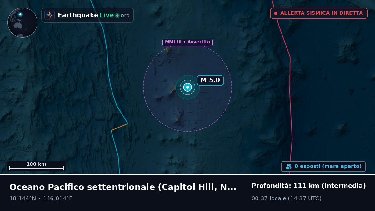 Oceano Pacifico settentrionale (Northern Mariana Islands)