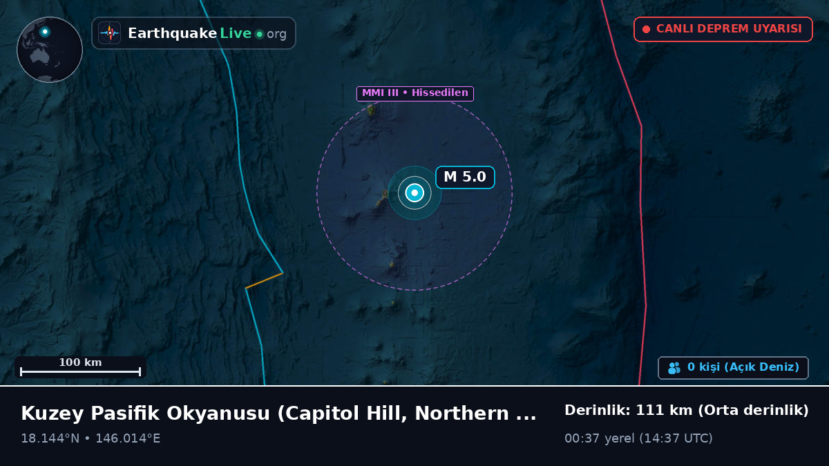Kuzey Pasifik Okyanusu (Northern Mariana Islands)
