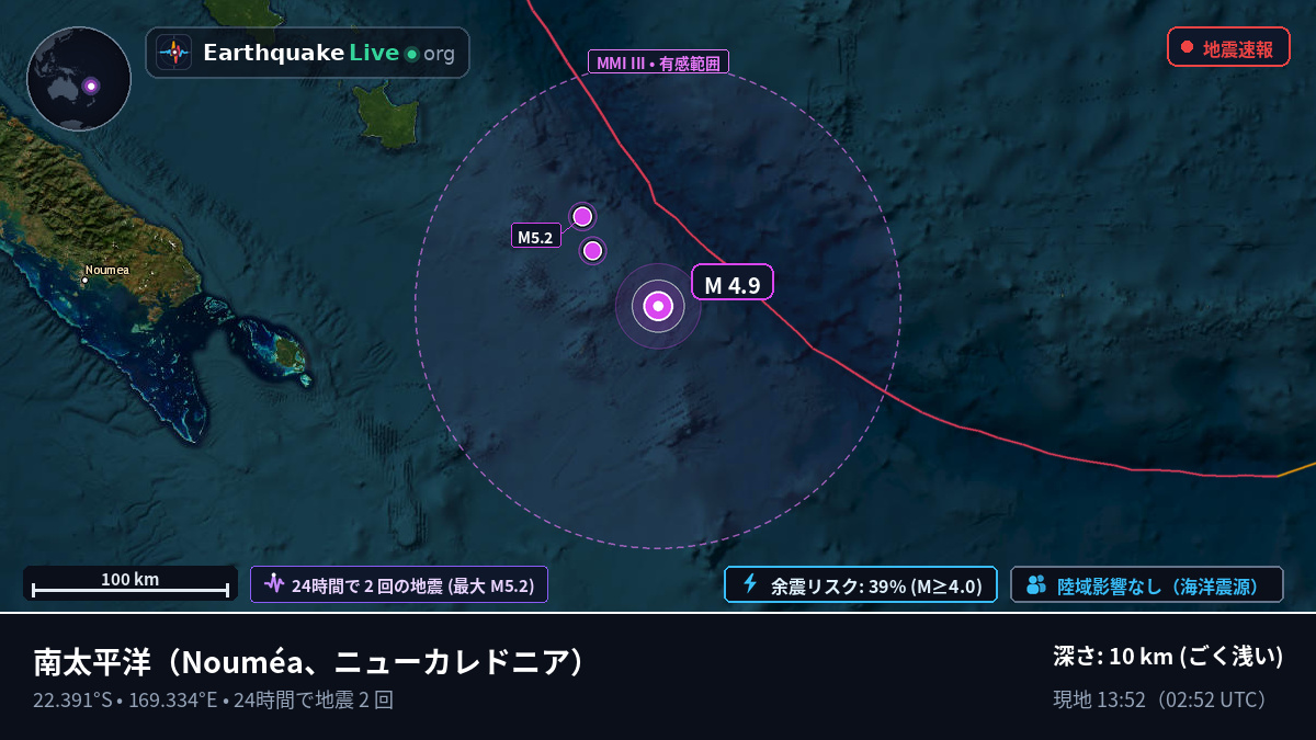 南太平洋 (ニューカレドニア)