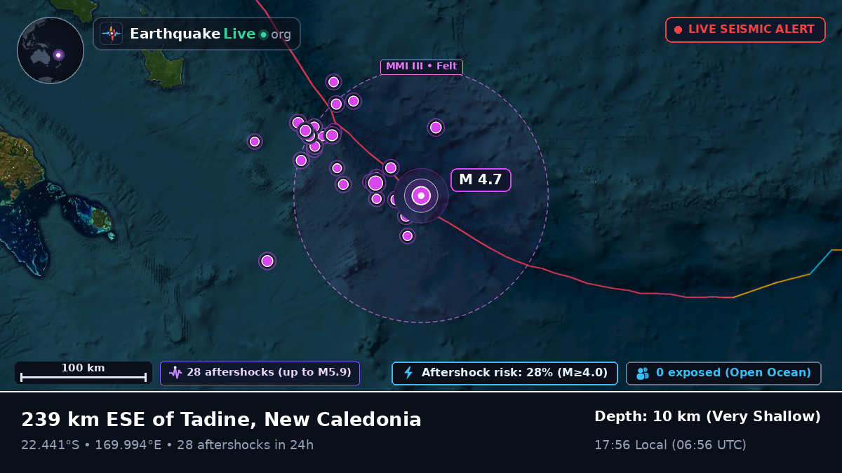 South Pacific Ocean (New Caledonia)
