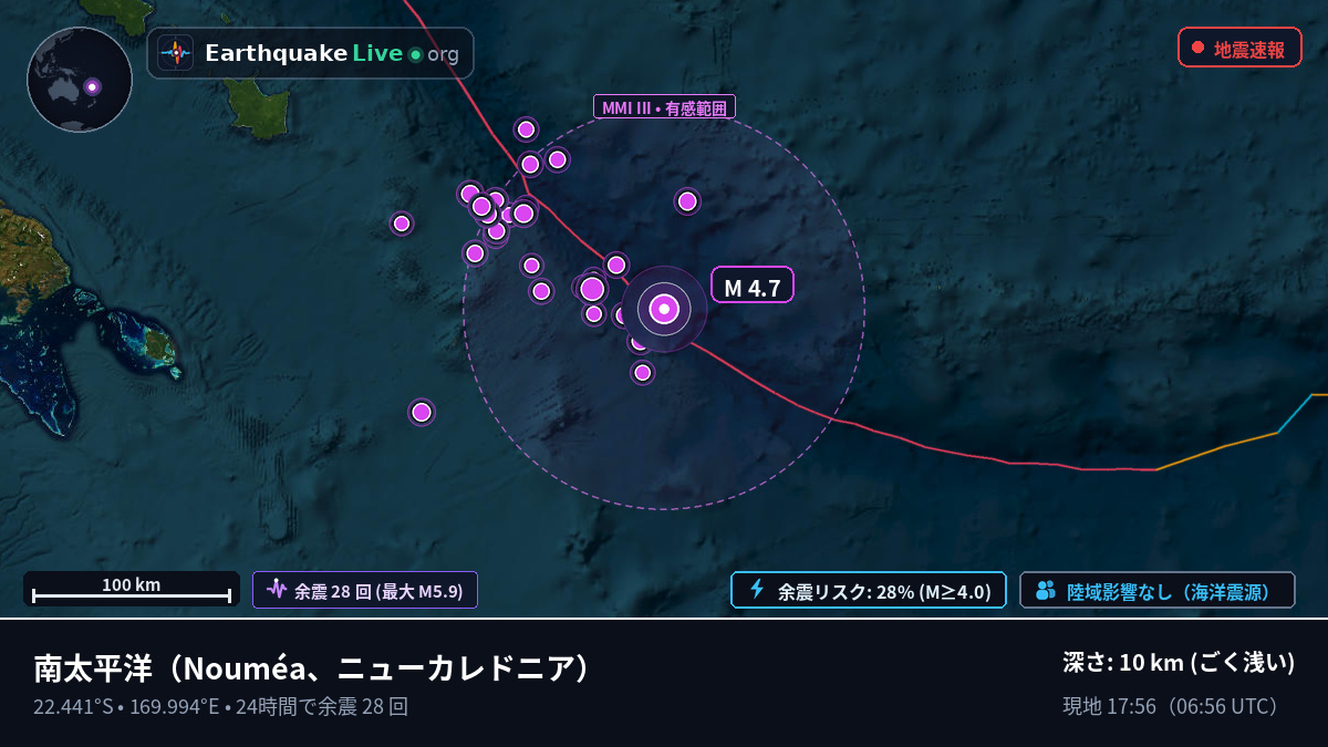 南太平洋 (ニューカレドニア)