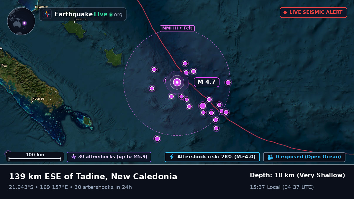 South Pacific Ocean (New Caledonia)