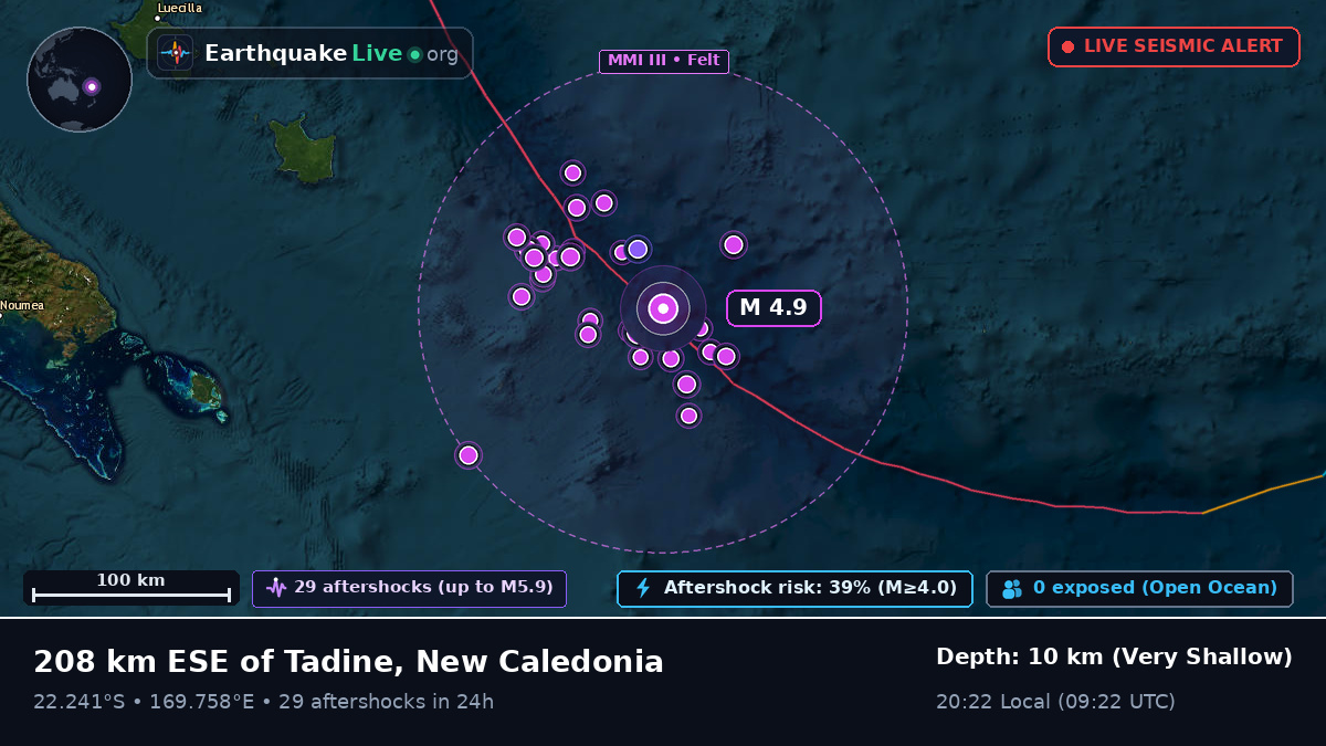 South Pacific Ocean (New Caledonia)