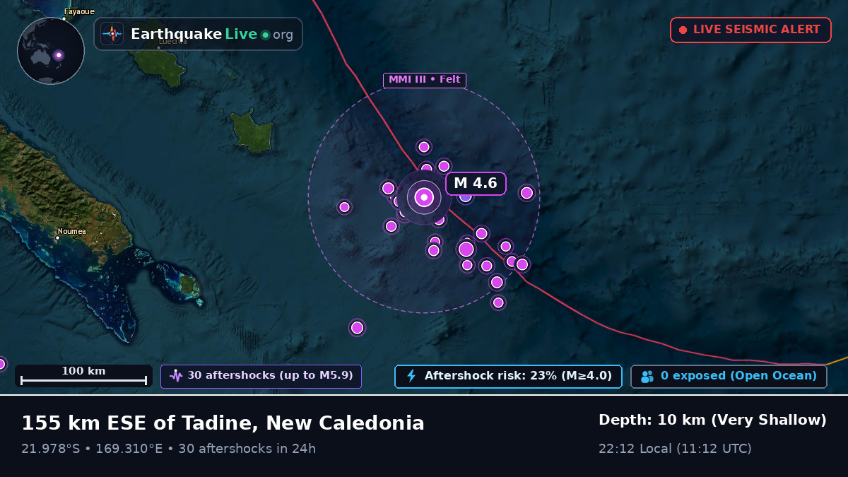 South Pacific Ocean (New Caledonia)