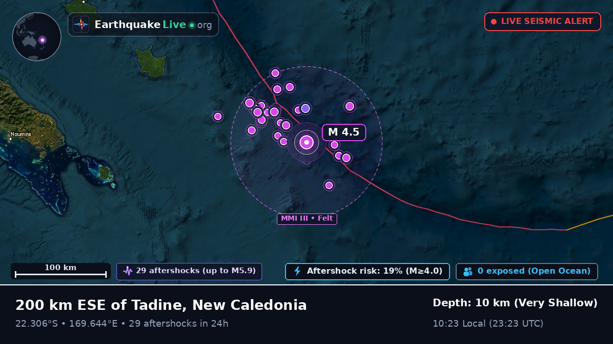South Pacific Ocean (New Caledonia)