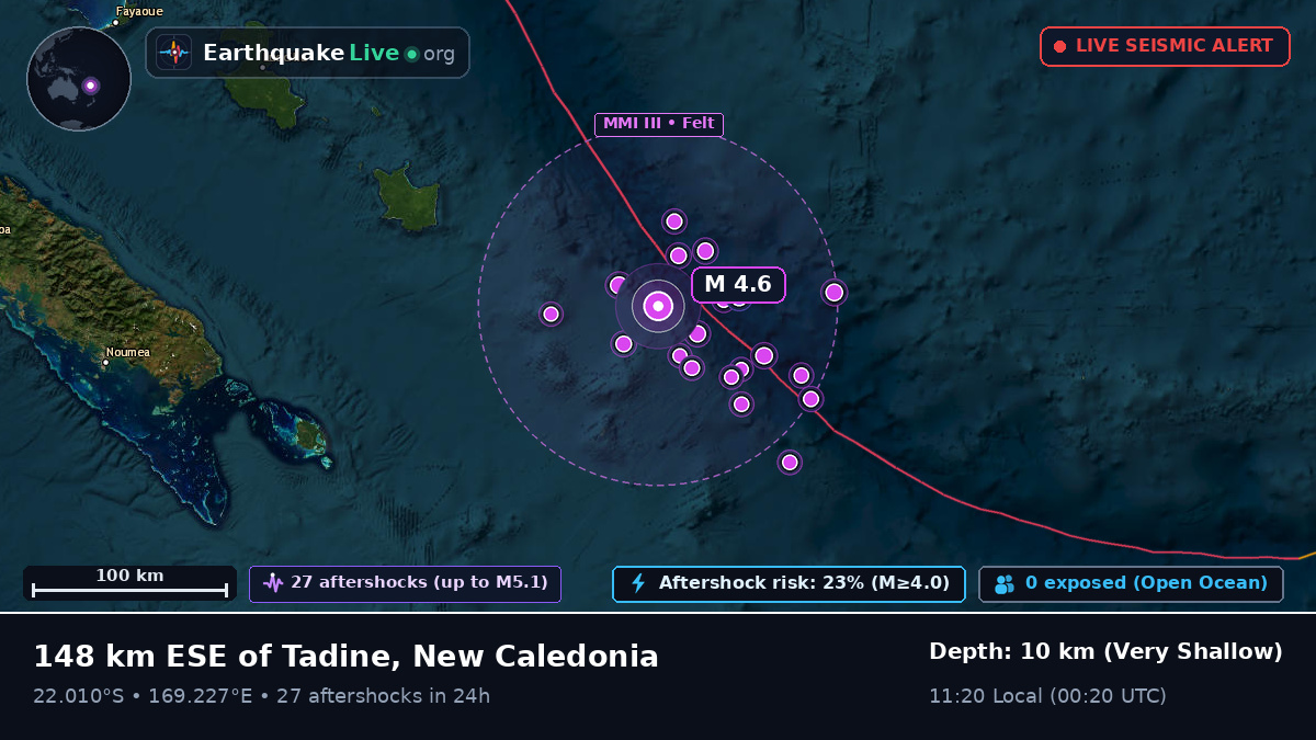 South Pacific Ocean (New Caledonia)