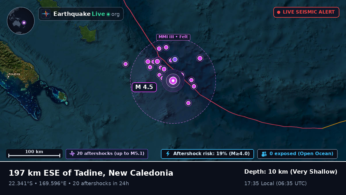 South Pacific Ocean (New Caledonia)