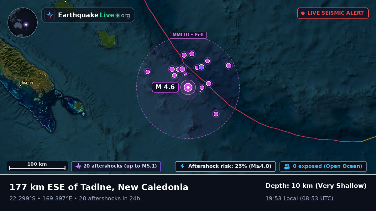 South Pacific Ocean (New Caledonia)