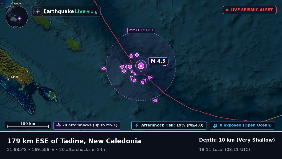 South Pacific Ocean (New Caledonia)
