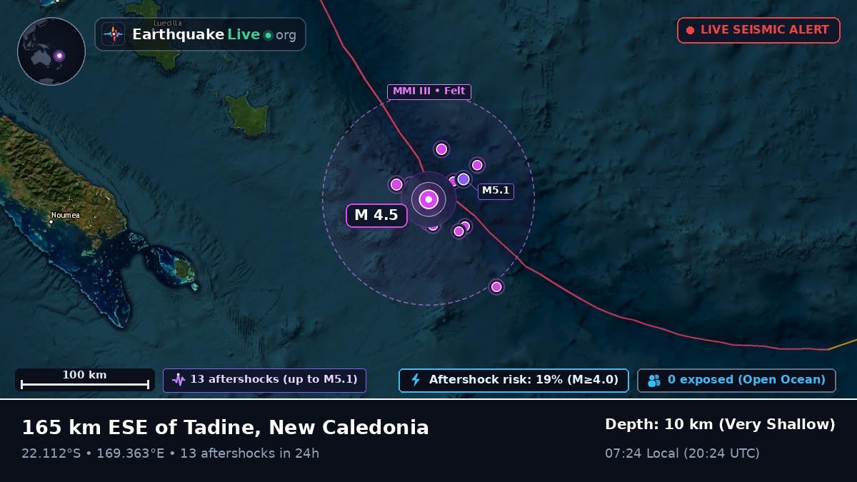 South Pacific Ocean (New Caledonia)