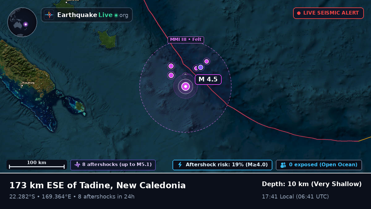 South Pacific Ocean (New Caledonia)