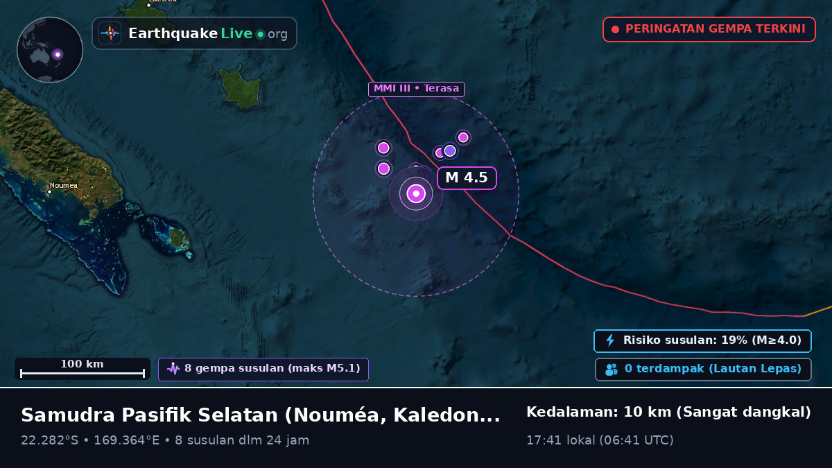 Samudra Pasifik Selatan (Kaledonia Baru)