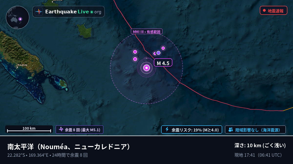 南太平洋 (ニューカレドニア)