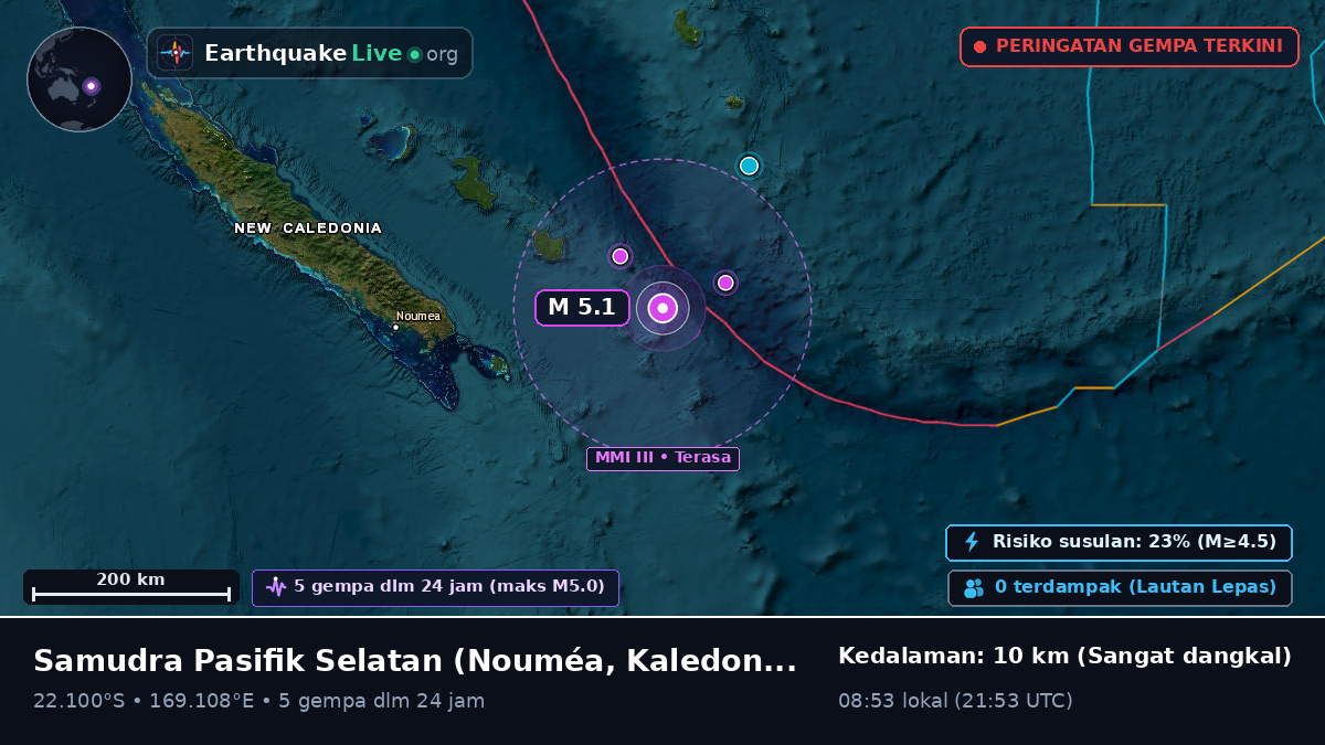 Samudra Pasifik Selatan (Kaledonia Baru)