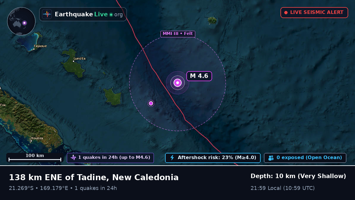 South Pacific Ocean (New Caledonia)