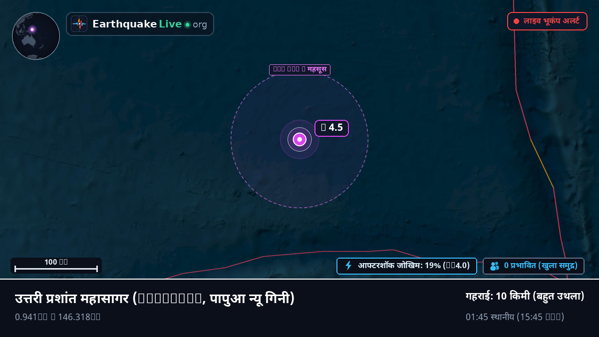 उत्तरी प्रशांत महासागर (पापुआ न्यू गिनी)