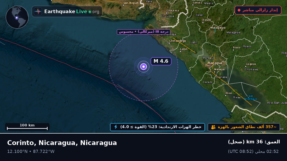 البحر الكاريبي (Nicaragua)