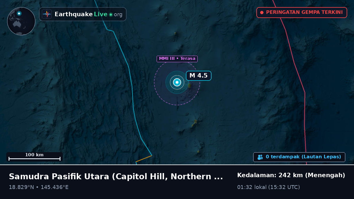Samudra Pasifik Utara (Northern Mariana Islands)