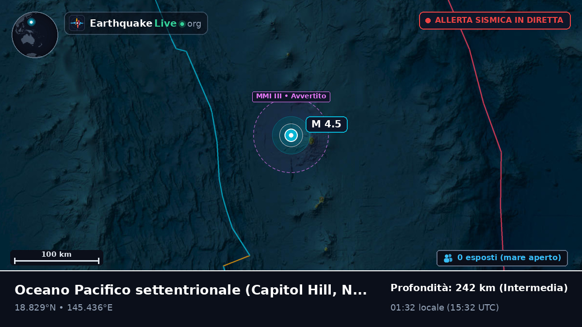 Oceano Pacifico settentrionale (Northern Mariana Islands)