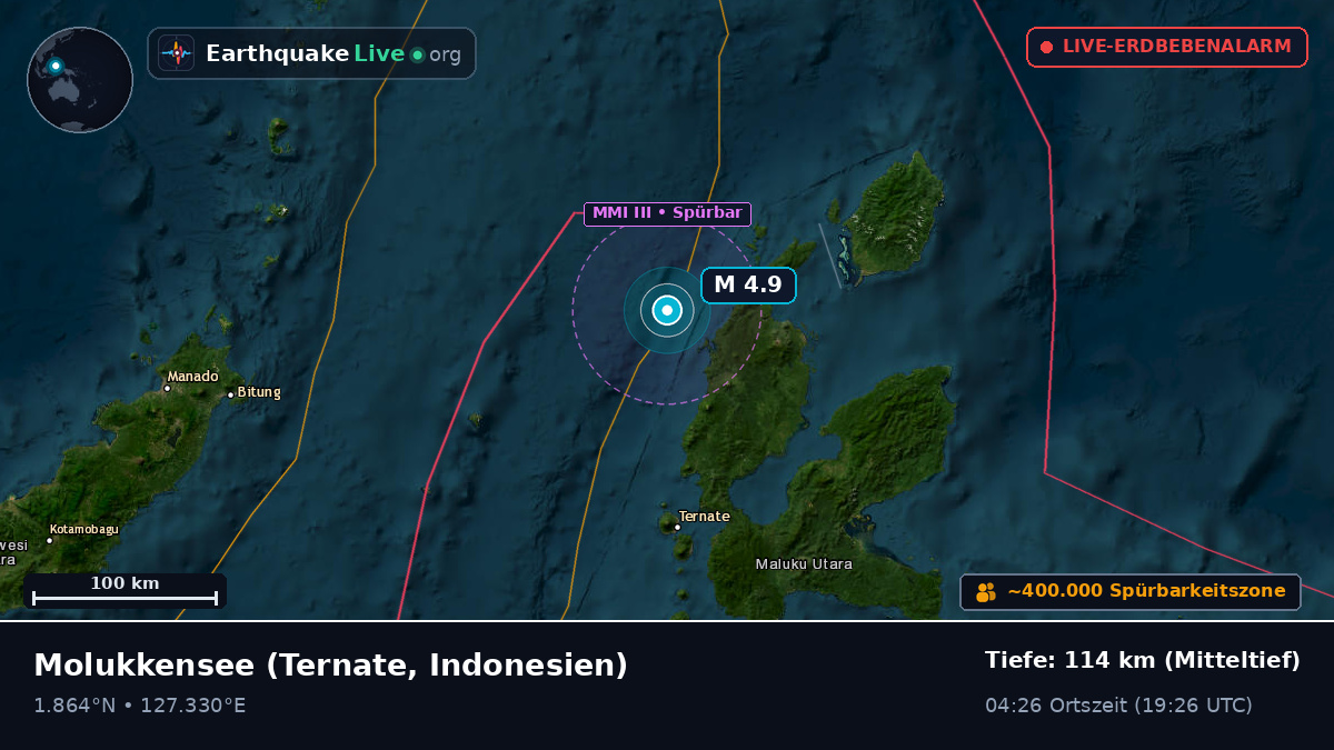 Molukkensee (Indonesien)