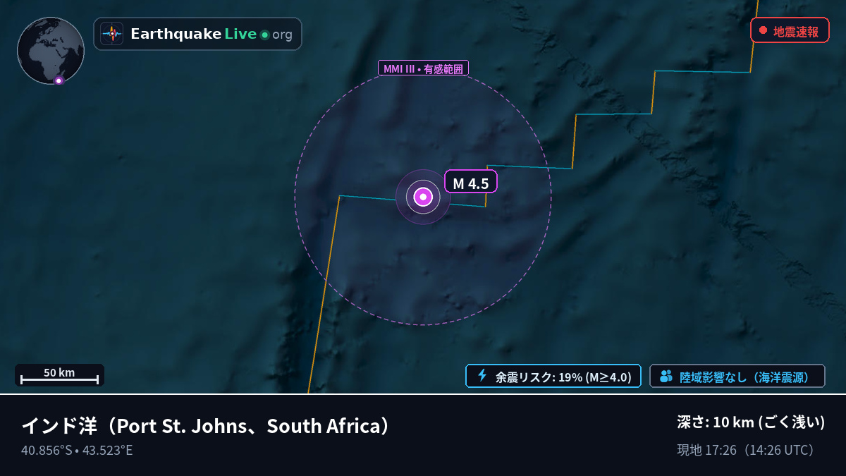 インド洋 (South Africa)