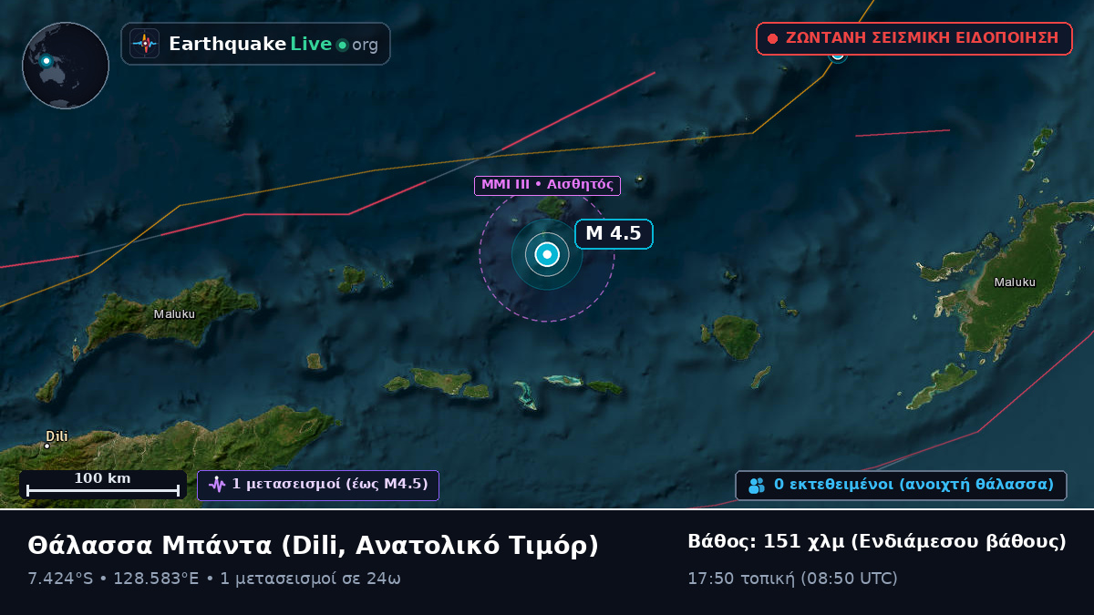 Θάλασσα Μπάντα (Ανατολικό Τιμόρ)