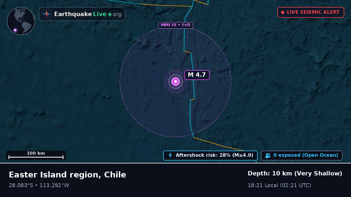 South Pacific Ocean (Chile)