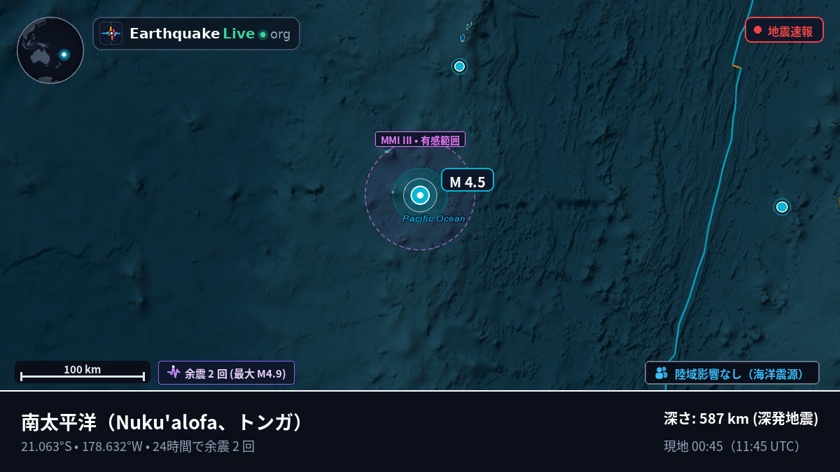 南太平洋 (トンガ)