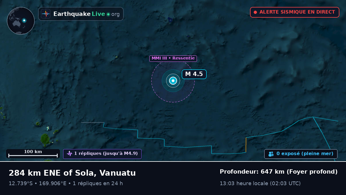 Océan Pacifique Sud (Vanuatu)