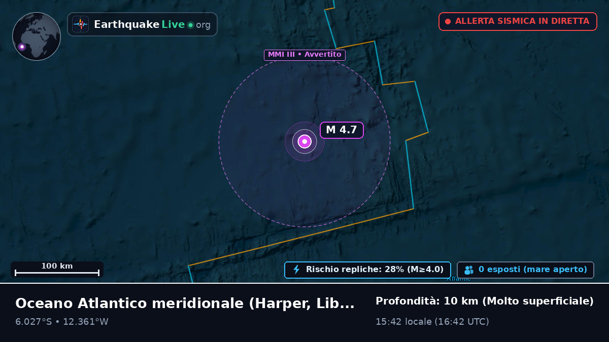 Oceano Atlantico meridionale (Liberia)