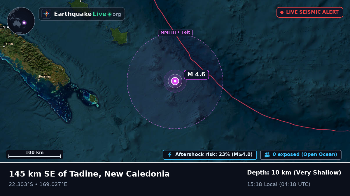 South Pacific Ocean (New Caledonia)