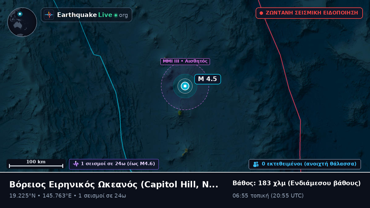 Βόρειος Ειρηνικός Ωκεανός (Northern Mariana Islands)