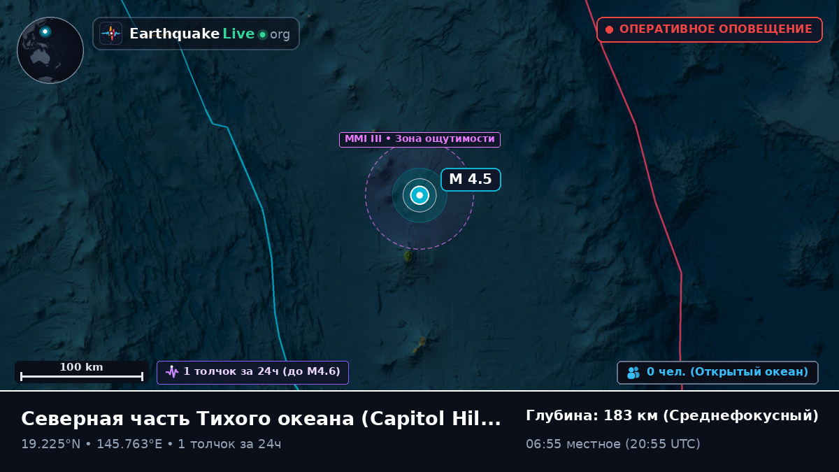Северная часть Тихого океана (Northern Mariana Islands)