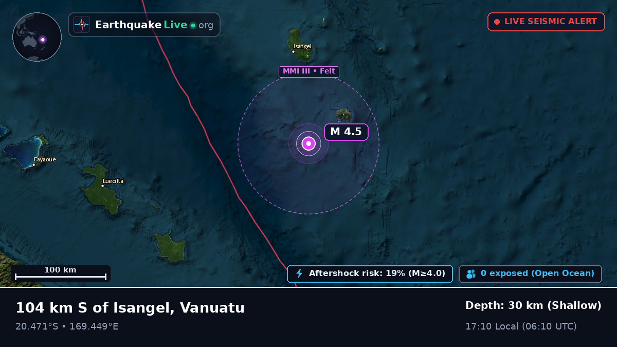 South Pacific Ocean (Vanuatu)