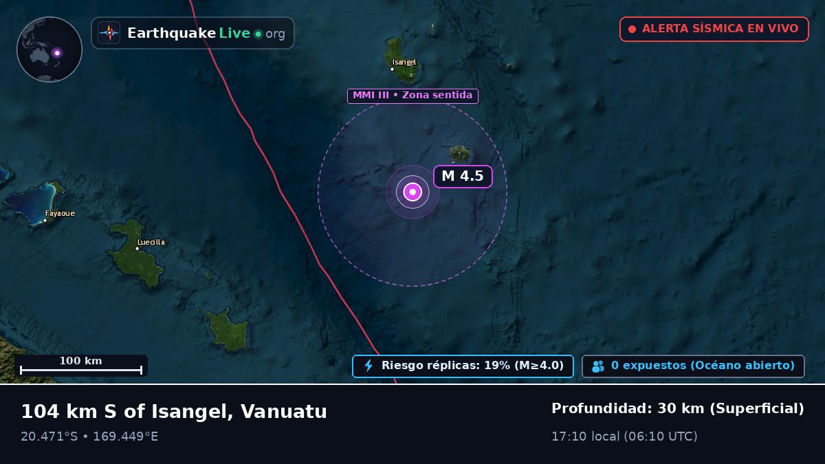 Océano Pacífico Sur (Vanuatu)