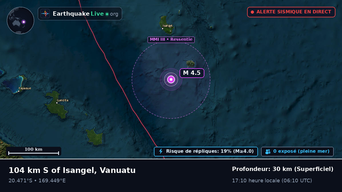 Océan Pacifique Sud (Vanuatu)