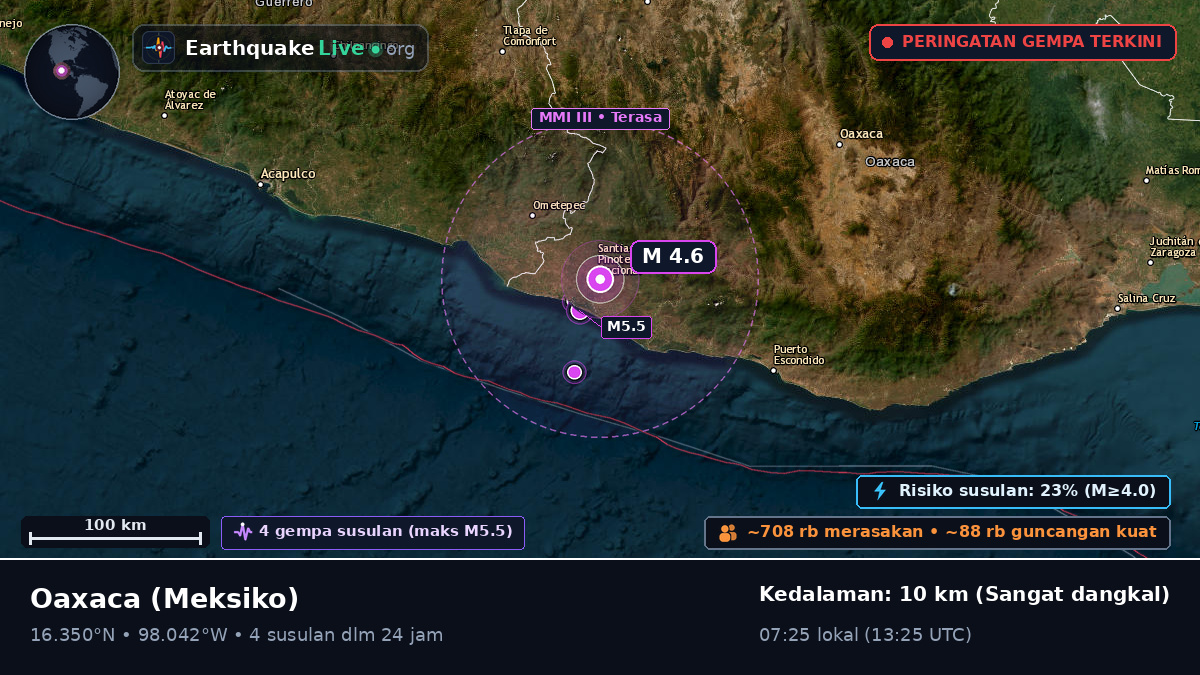 Oaxaca, Meksiko