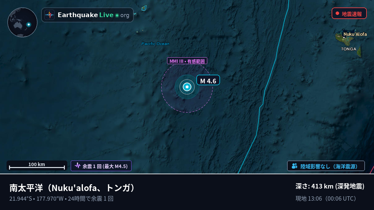 南太平洋 (トンガ)